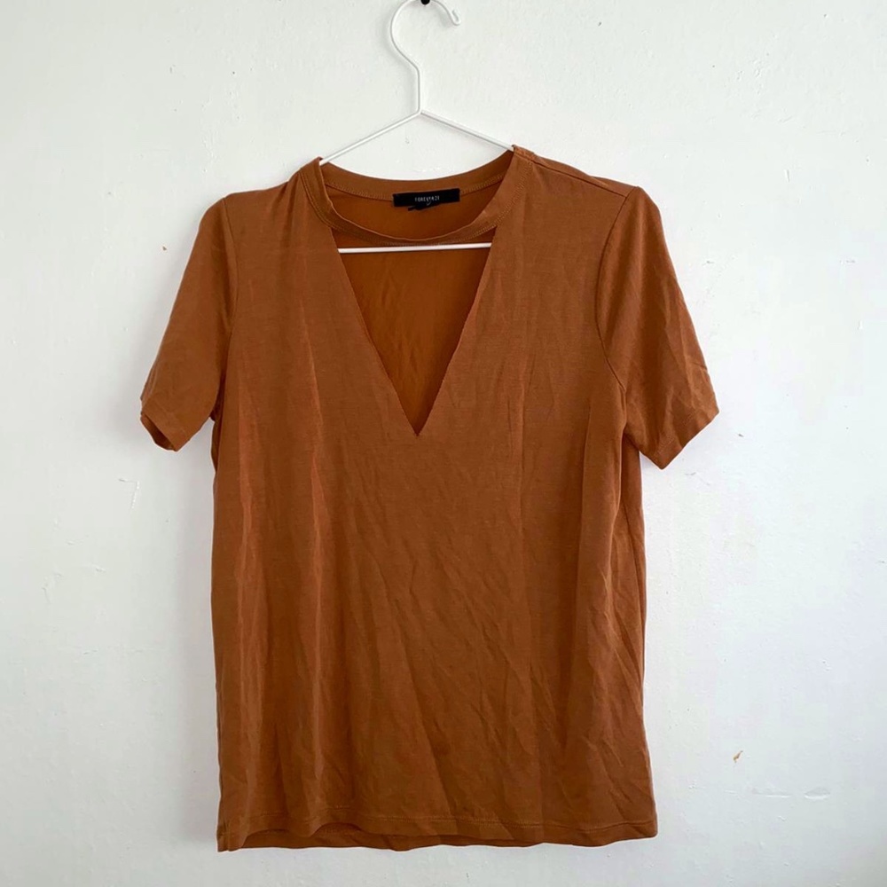 Tan tee short sleeve